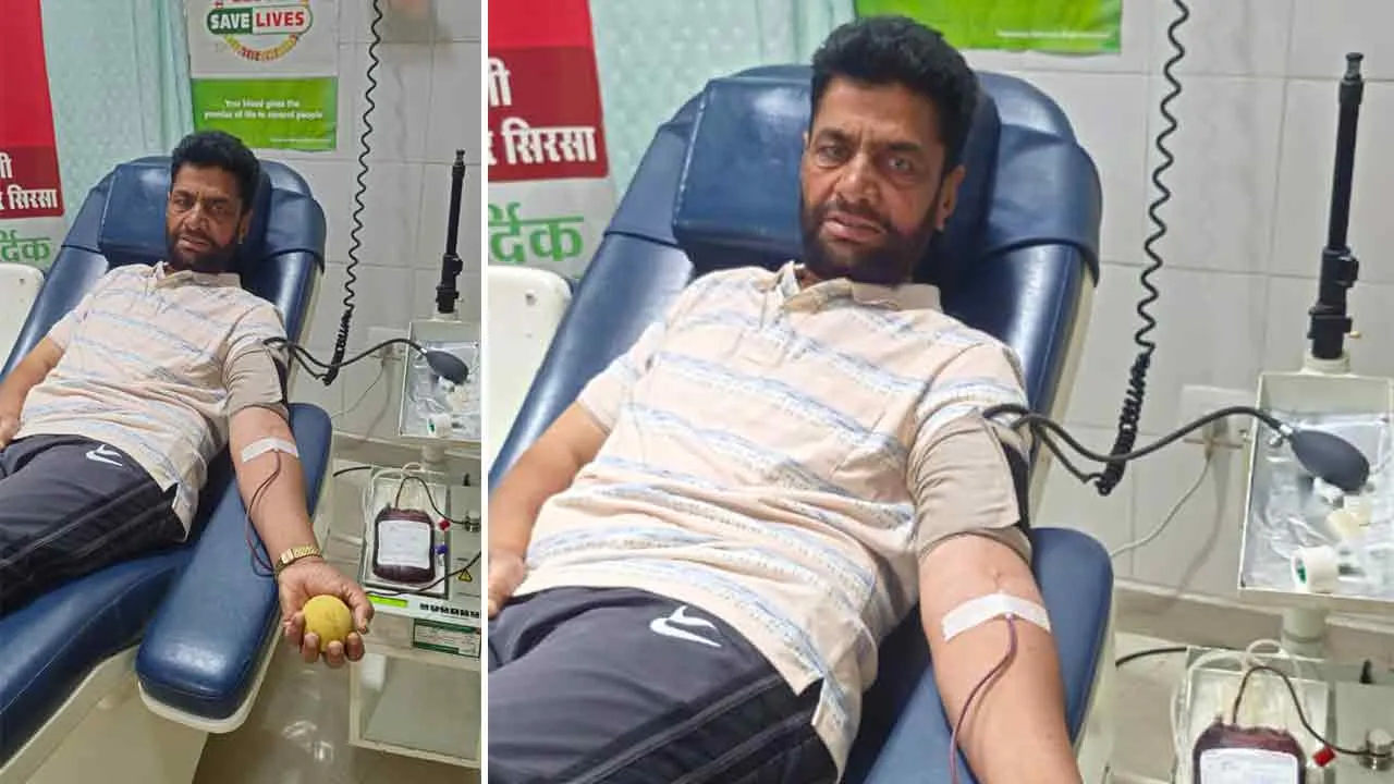 मानवता की सेवा का फर्ज निभा रहे हैं ‘ट्रयू ब्लड पंप’