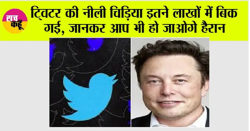 Twitter News: ट्विटर की नीली चिड़िया इतने लाखों में बिक गई, जानकर आप भी हो जाओगे हैरान