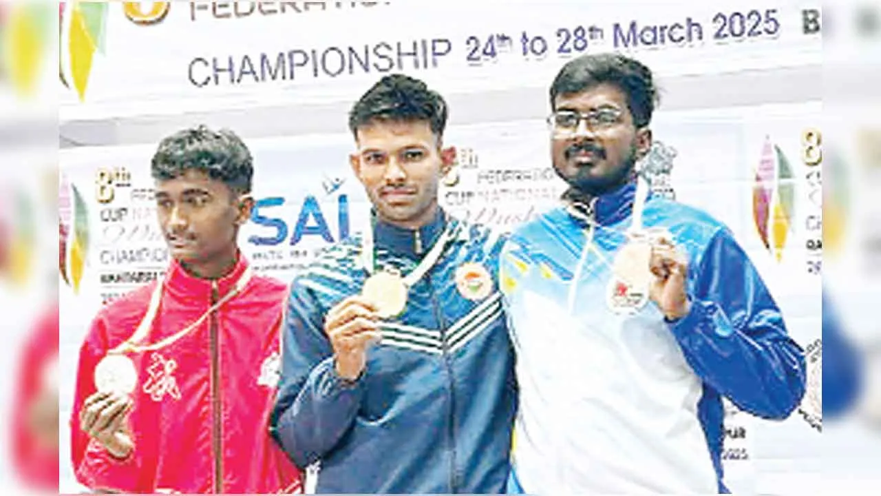 फेडरेशन कप नेशनल बूशु चैंपियनशिप में गुलशन ने गोल्ड जीता