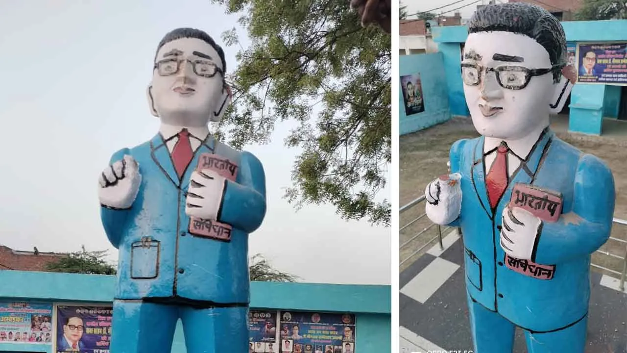 Ambedkar Statue Vandalized: देवघर में अंबेडकर प्रतिमा खंडित करने पर फूटा जनता का आक्रोश, किया जोरदार प्रदर्शन