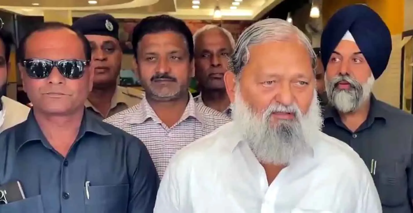 Ambala: वक्फ संशोधन विधेयक पर ओवैसी के बयान पर अनिल विज के तल्ख़ तेवर