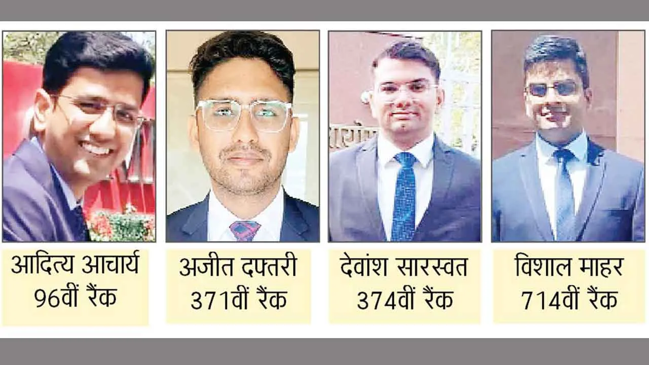 Rajasthan: आदित्य, अजीत, देवांश विशाल बने प्रशासनिक सेवा अधिकारी
