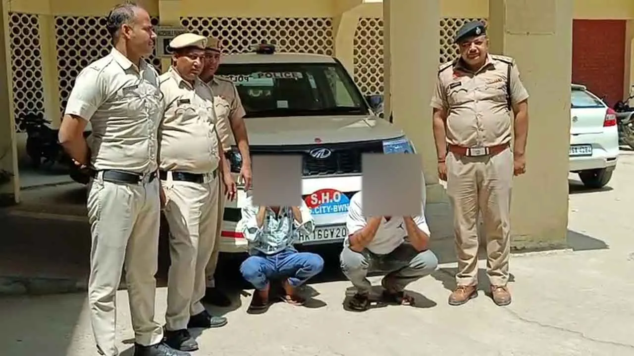 भिवानी ब्लाइंड मर्डर की गुत्थी सुलझी, दो गिरफ्तार