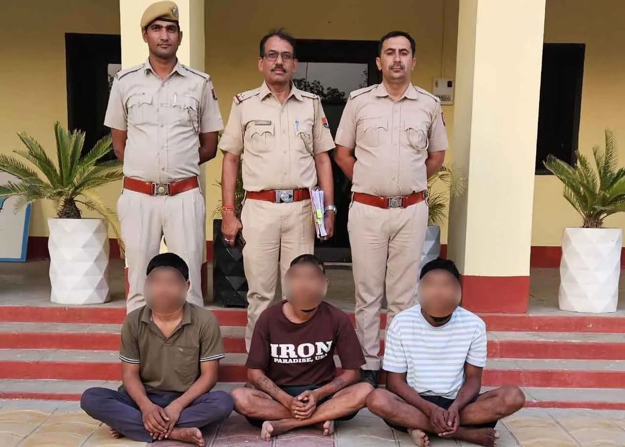 Rajasthan: अन्तरराज्यीय गिरोह के तीन सदस्य गिरफ्तार
