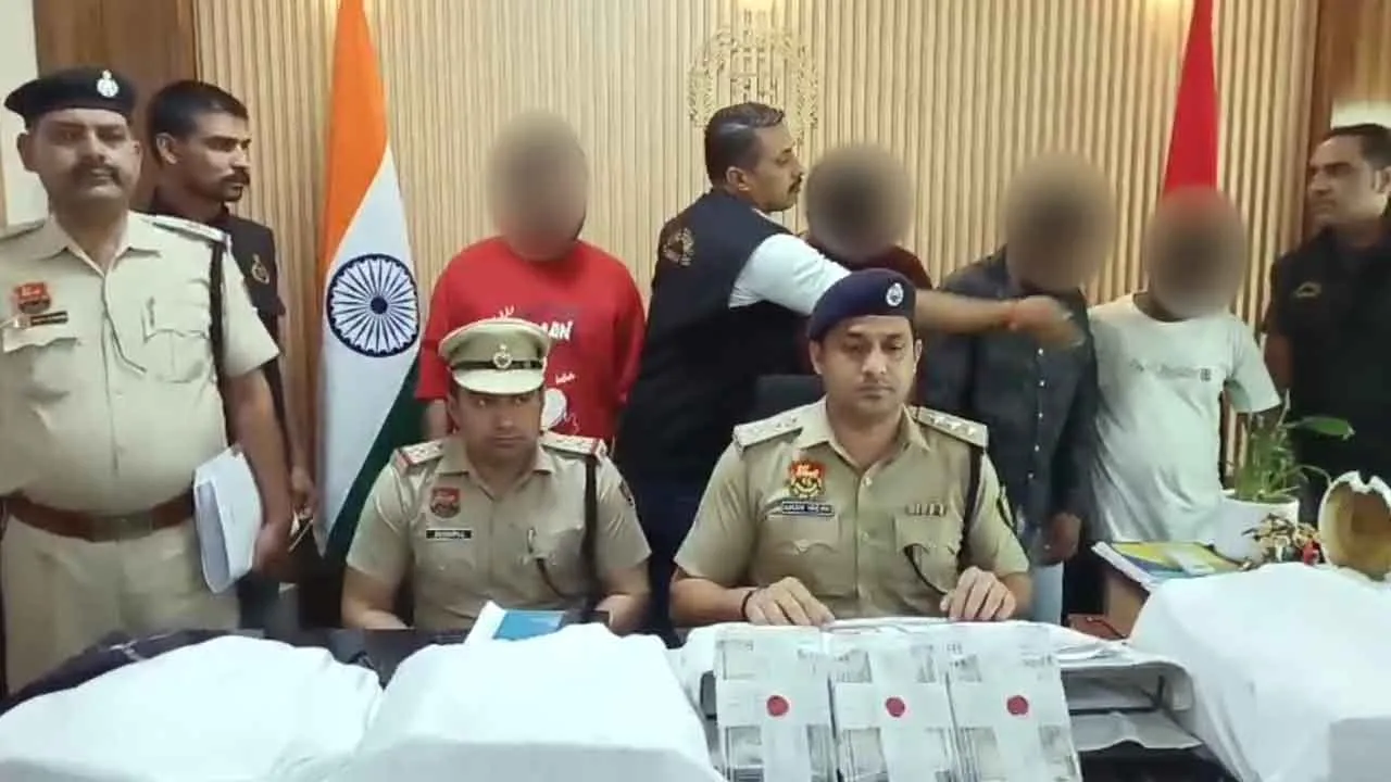 Faridabad: नकली नोट बनाने वाले गिरोह के 6 सदस्य काबू, 7.94 लाख की नकली करेंसी बरामद
