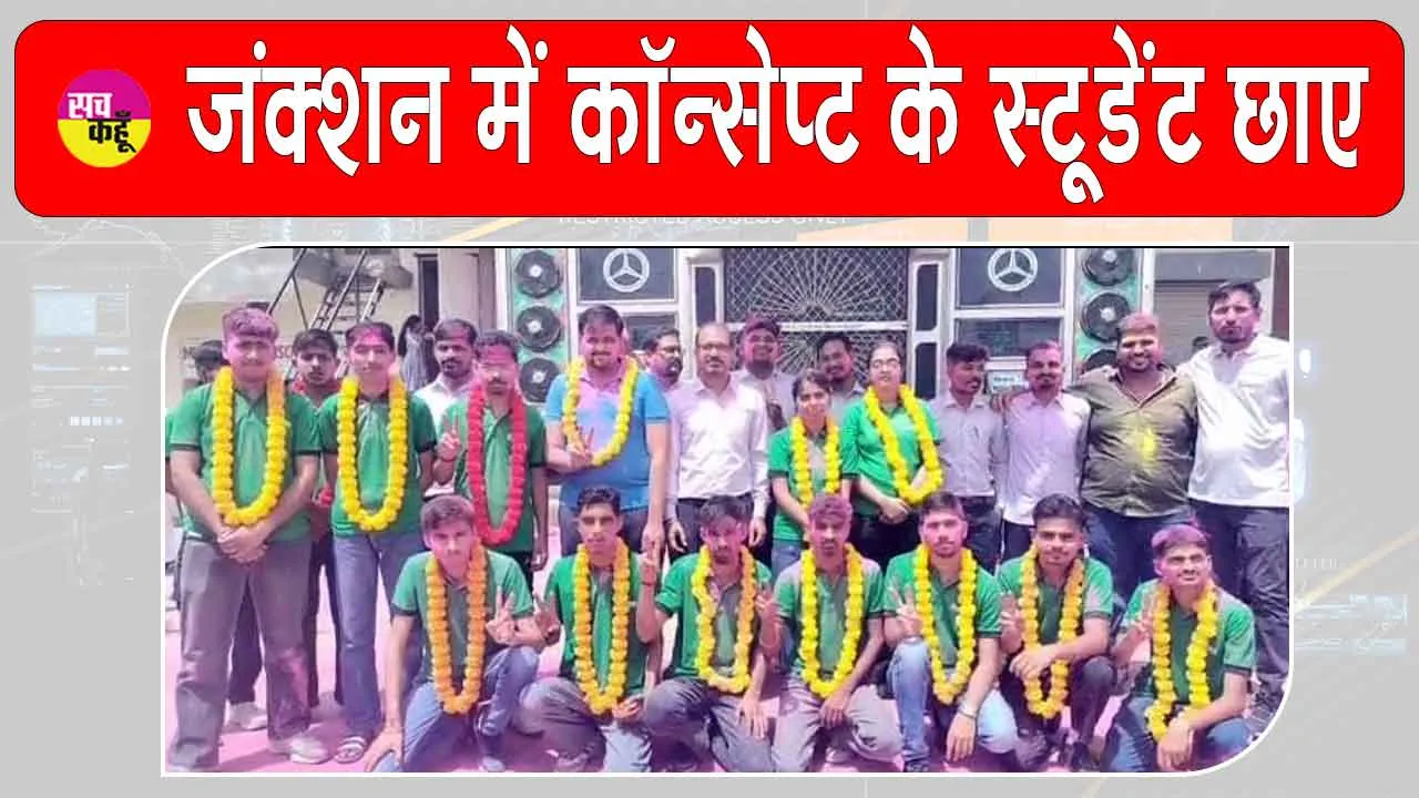 JEE Main Result 2025: कॉन्सेप्ट के स्टूडेंट छाए, 42 ने जेईई एडवांस के लिए किया क्वालीफाई