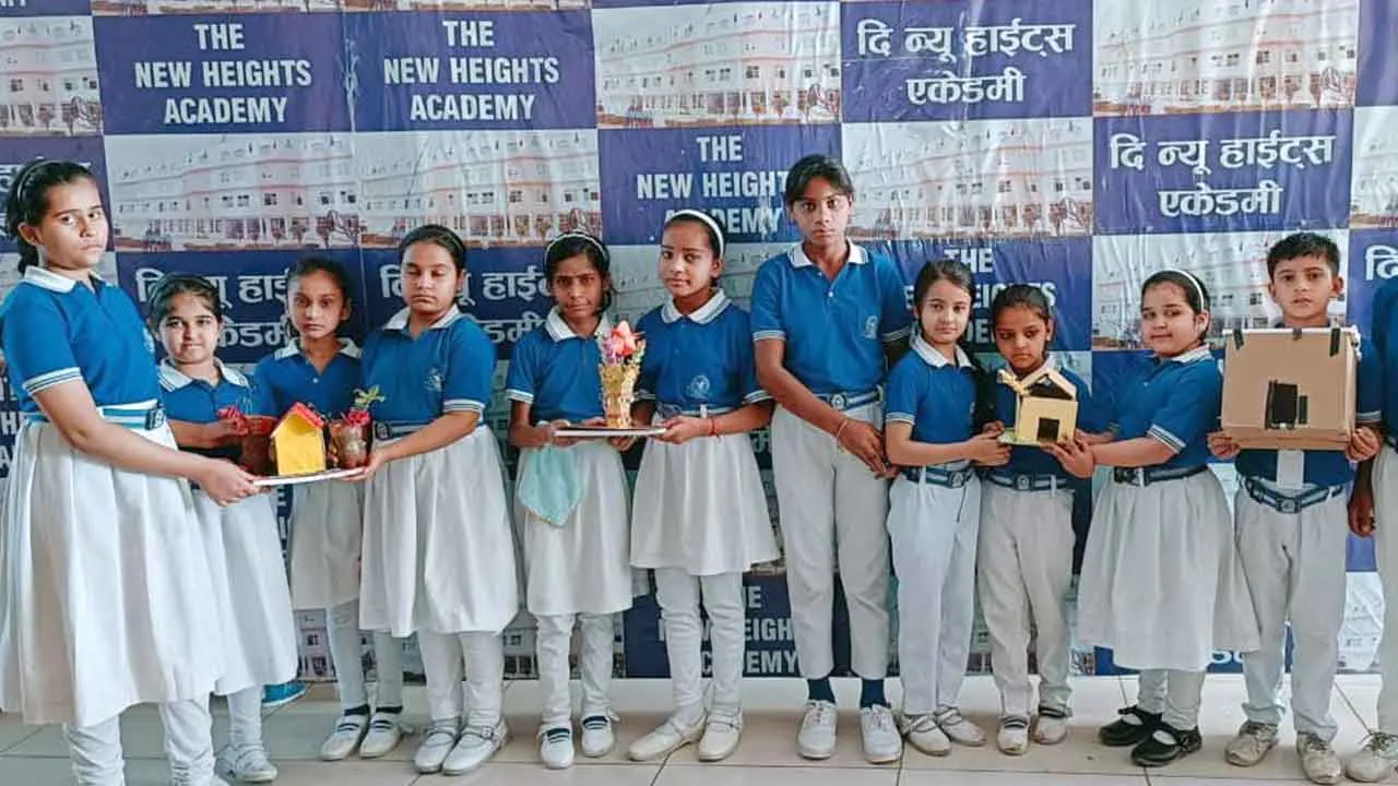 द न्यू हाइट्स एकेडमी में इंटर हाउस प्रतियोगिताओं का आयोजन