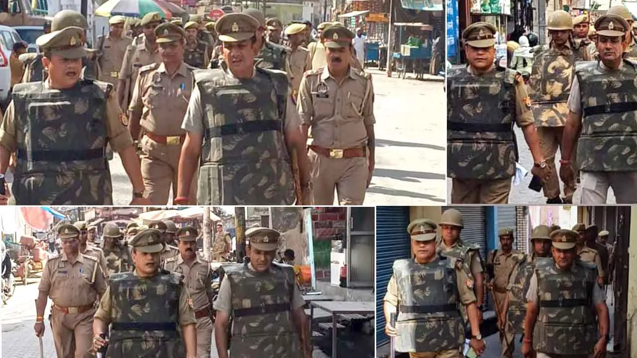 वक्फ संशोधन विधेयक को लेकर अलर्ट रहा पुलिस-प्रशासन