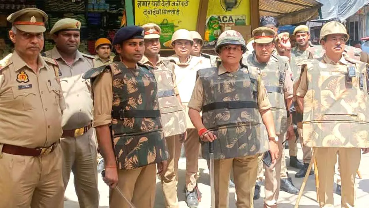 कैराना में जुमे की नमाज को लेकर चौकन्ना रहा पुलिस-प्रशासन