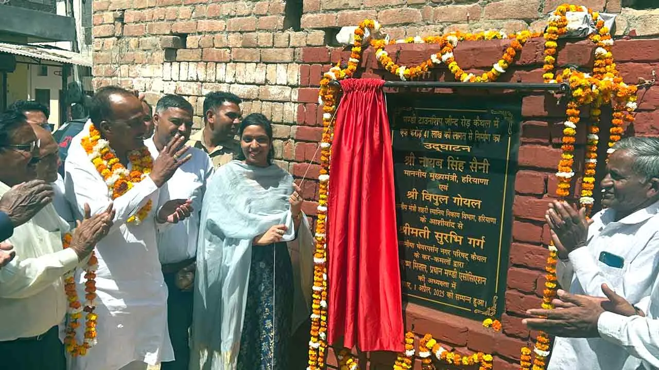 डेढ़ करोड़ रुपये की लागत से बने फीडों का हुआ उद्घाटन