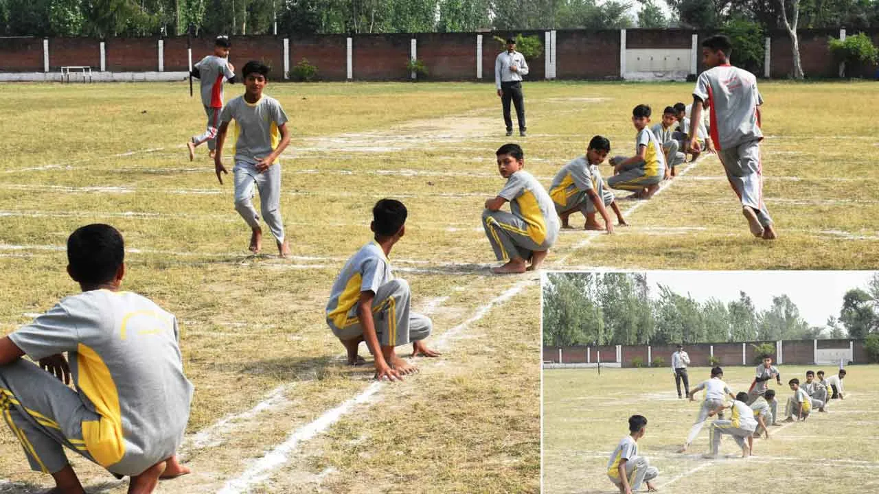 खो-खो प्रतियोगिता के बालक वर्ग में गंगा सदन और बालिका वर्ग में यमुना सदन ने लहराया परचम