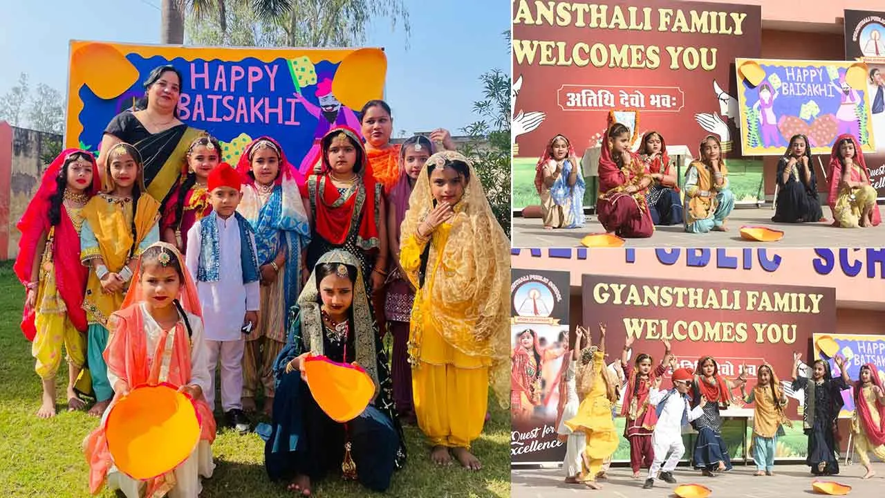Vaisakhi Festival: ज्ञानस्थली पब्लिक स्कूल में बैसाखी पर्व धूमधाम से मनाया गया