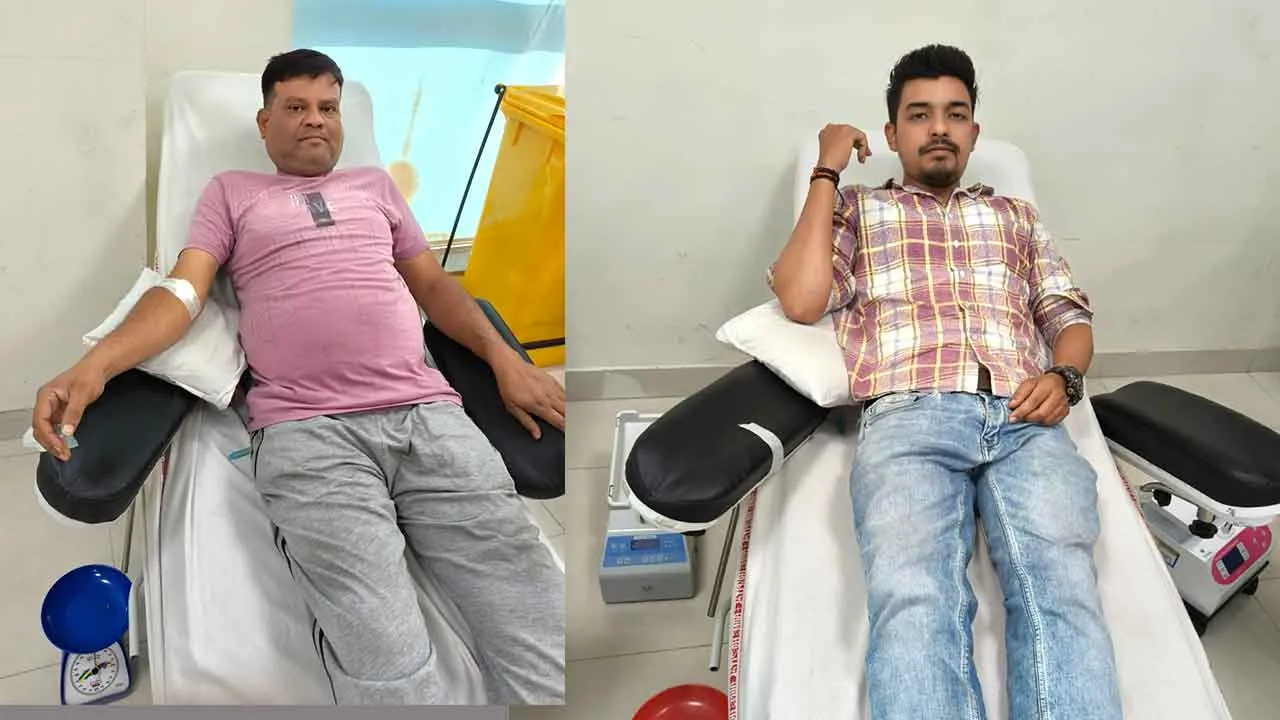 Platelets Donation: नागपुर में ‘ट्रू ब्लड पम्प’ सेवादारों द्वारा कैंसर पीड़ित को प्लेटलेट्स दान
