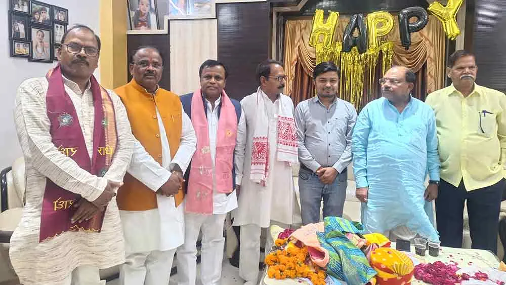 नवनिर्वाचित भाजपा महानगर अध्यक्ष का कार्यकर्ताओ ने किया स्वागत