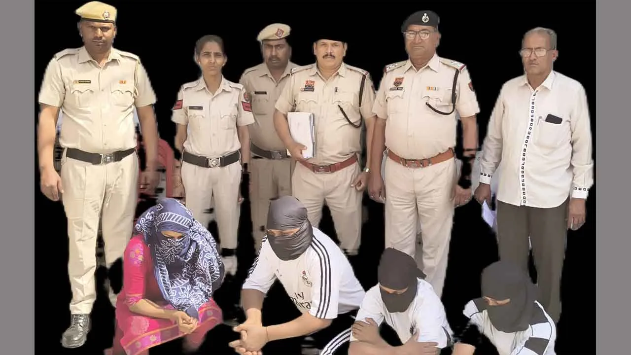 Sirsa Crime: ट्रक चालक से लूट की वारदात सुलझी, महिला सहित चार काबू