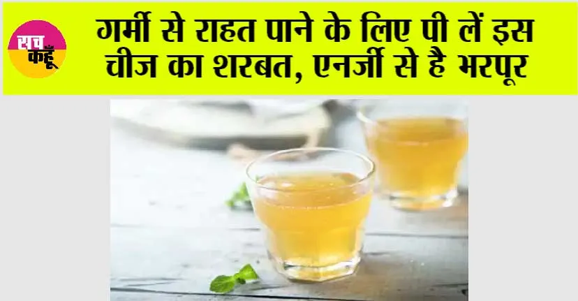 Summer Special: गर्मियों में ठंडक का बेहतरीन विकल्प है पौष्टिक और ताजगी से भरपूर शरबत