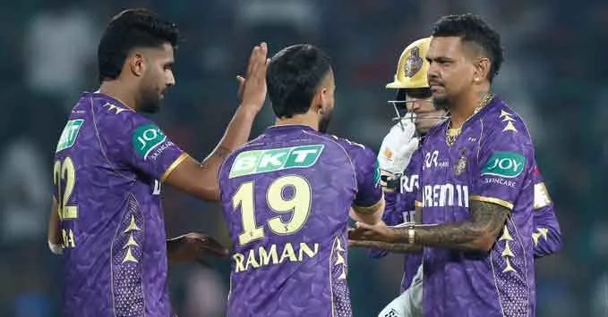 KKR vs DC IPL 2025: घातक साबित हुए डीसी के लिए नरेन और चक्रवर्ती