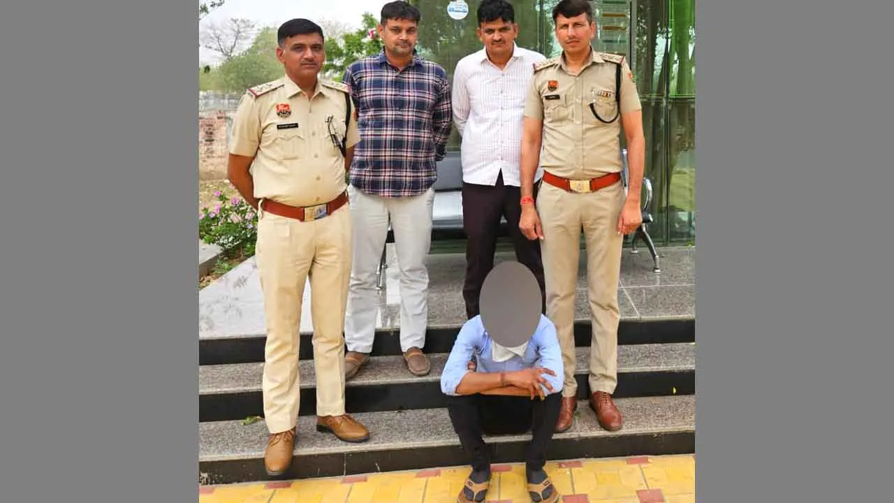 एक लाख 5 हजार ठगी मामले में यूपी का युवक गिरफ्तार
