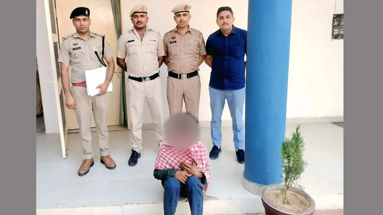 एएलएम को वीडियो कॉल कर ब्लैकमेल करने का आरोपी राजस्थान से गिरफ्तार