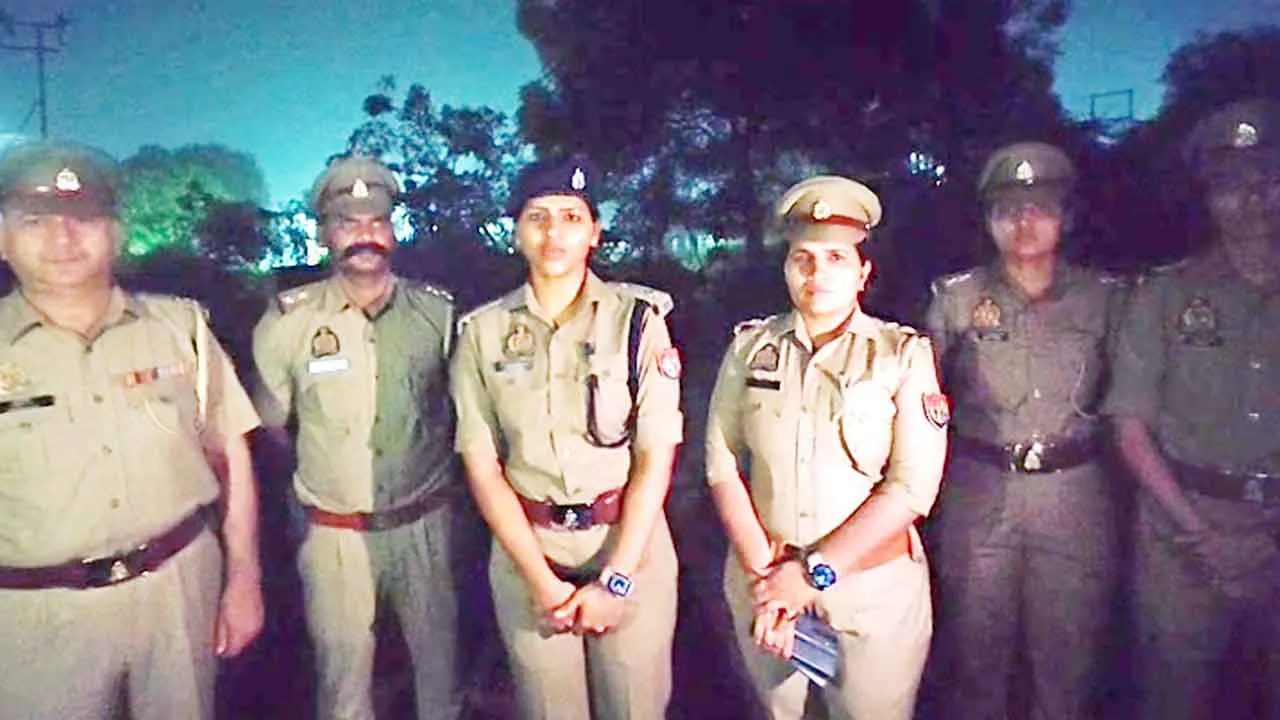 मुठभेड़ में चार शातिर वाहन चोर गिरफ्तार, दो घायल