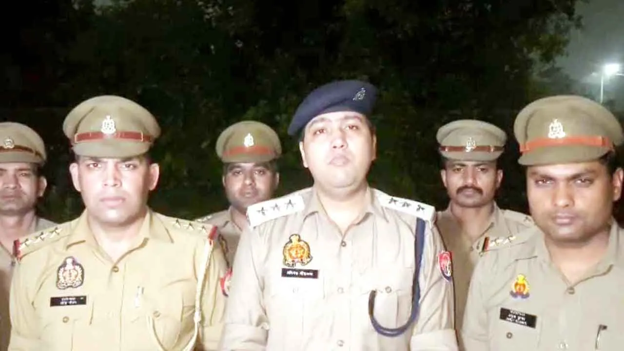 इंदिरापुरम में मुठभेड़ के दौरान कुख्यात लुटेरा गिरफ्तार, गोली लगने से घायल