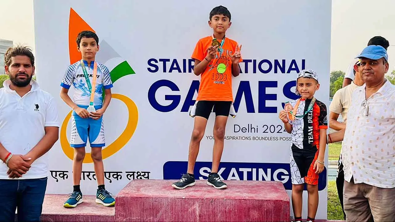 ग्रेटर नोएडा के रुद्रांश राज ने जीते दो गोल्ड मेडल