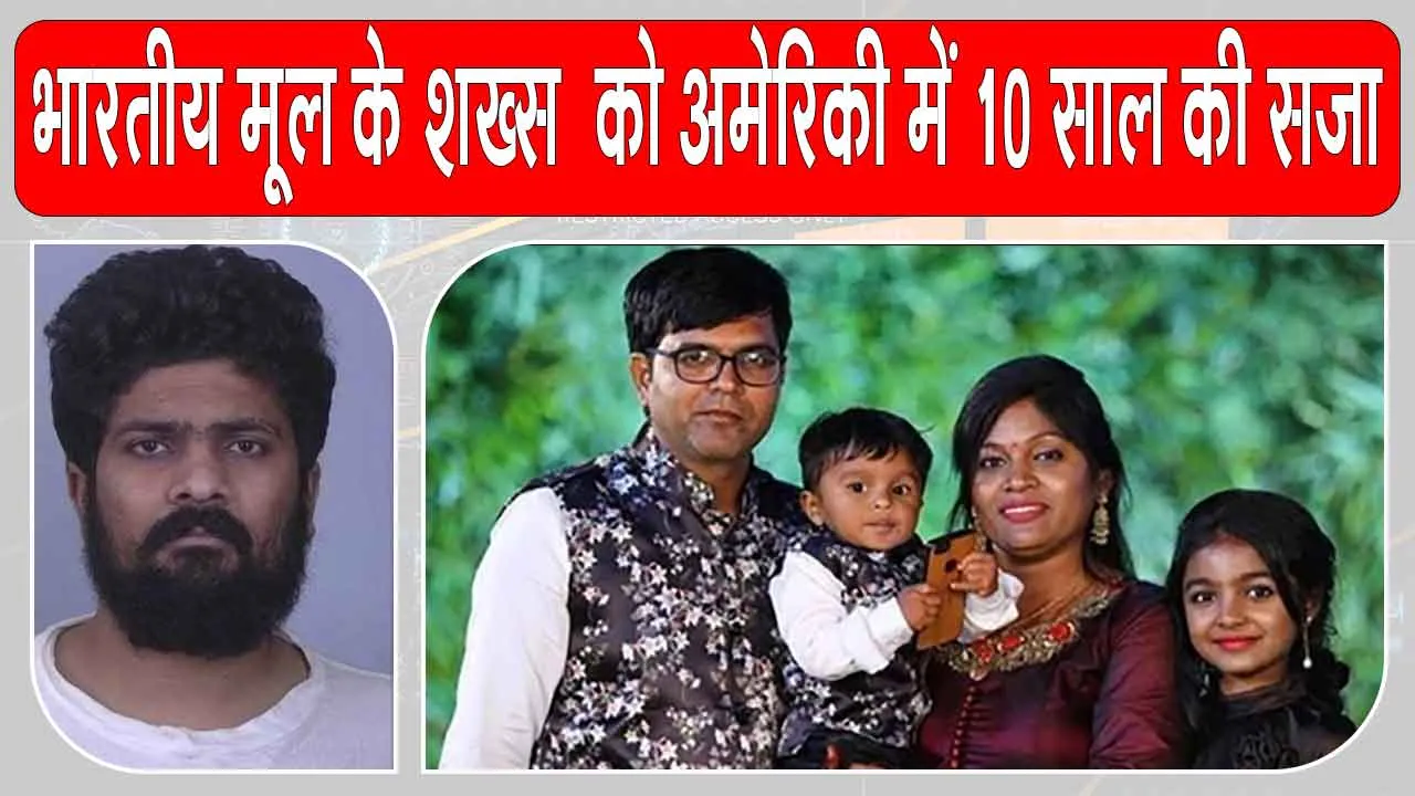 US Court: चार लोगों की मृत्यु के आरोप में भारतीय मूल के व्यक्ति को दस वर्ष की सजा