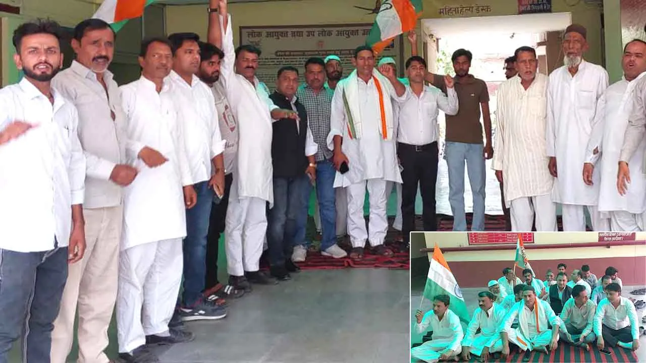 कर्नल सोफिया पर अभद्र टिप्प्णी के विरोध में उबले कांग्रेसी
