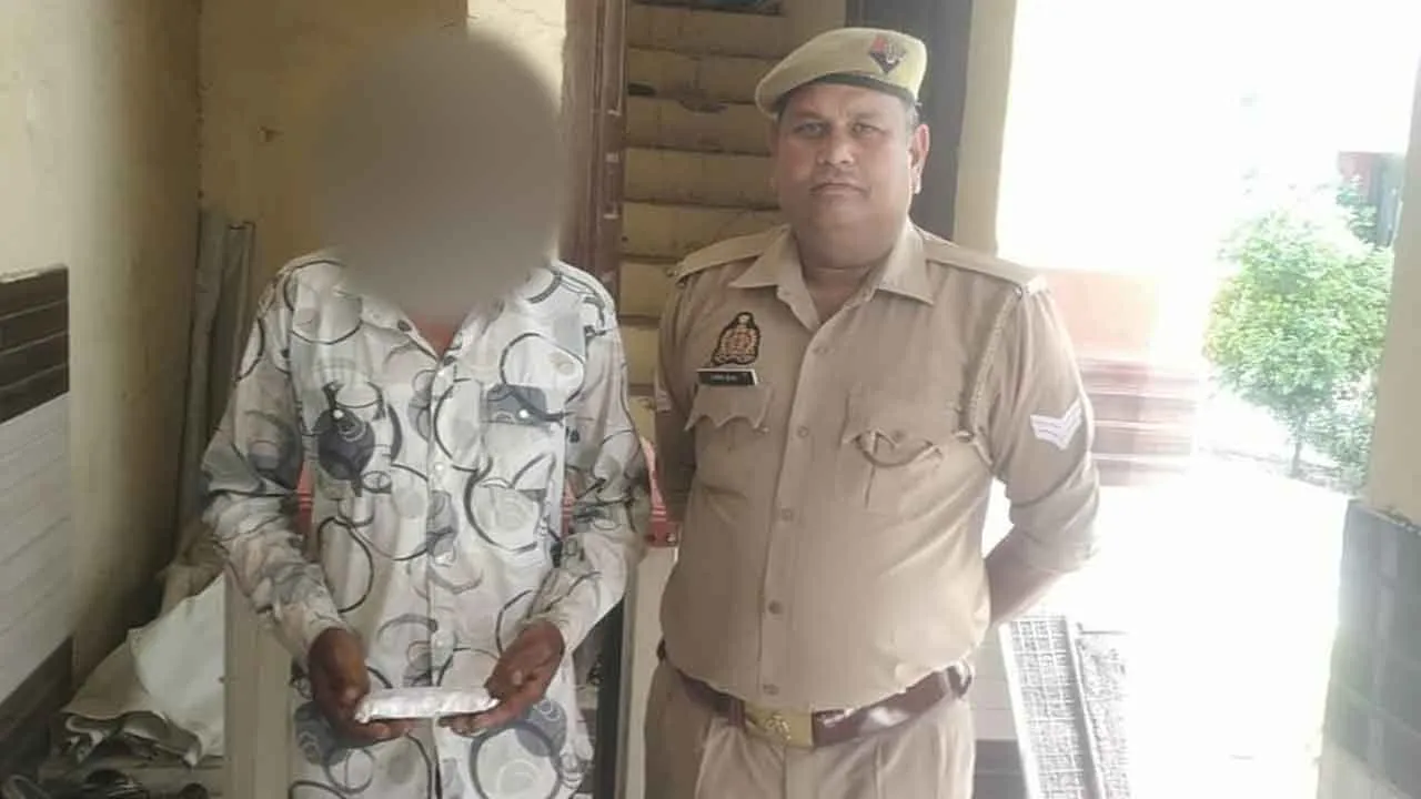 नलकूप पर चोरी का आरोपी गिरफ्तार, भेजा जेल