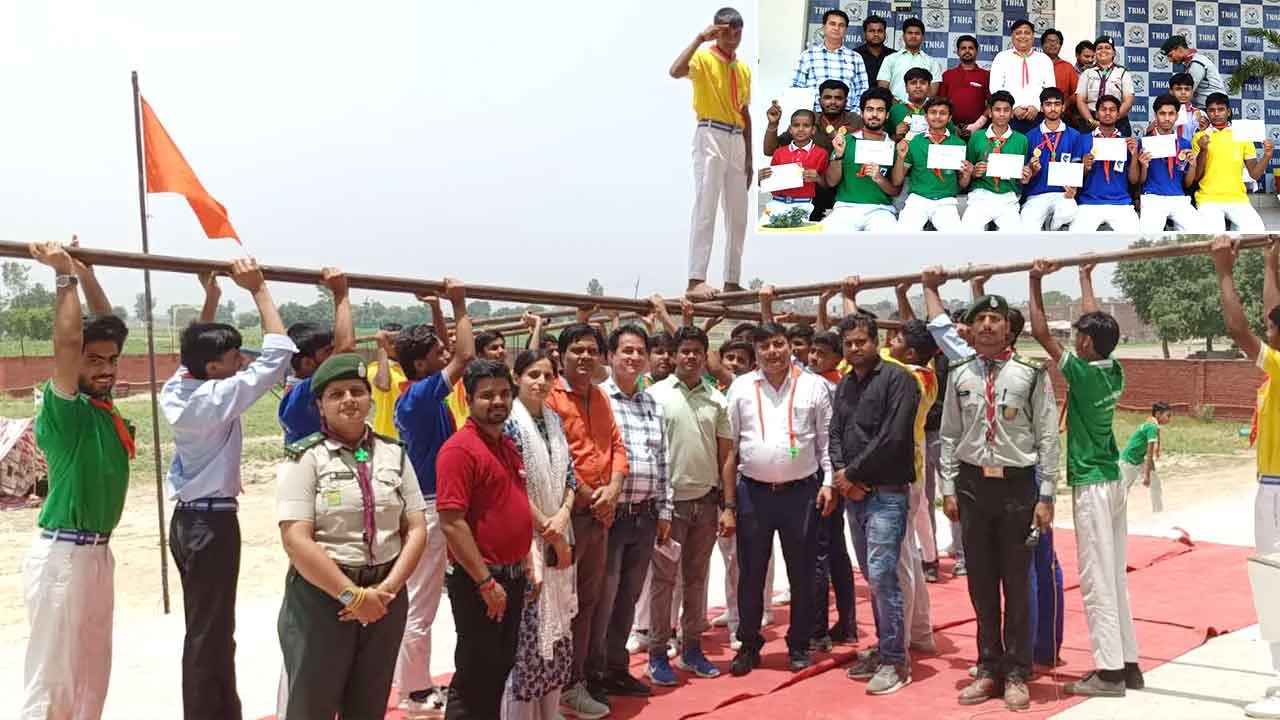 द न्यू हाइट्स एकेडमी में तीन दिवसीय स्काउट-गाइड कैंप का समापन
