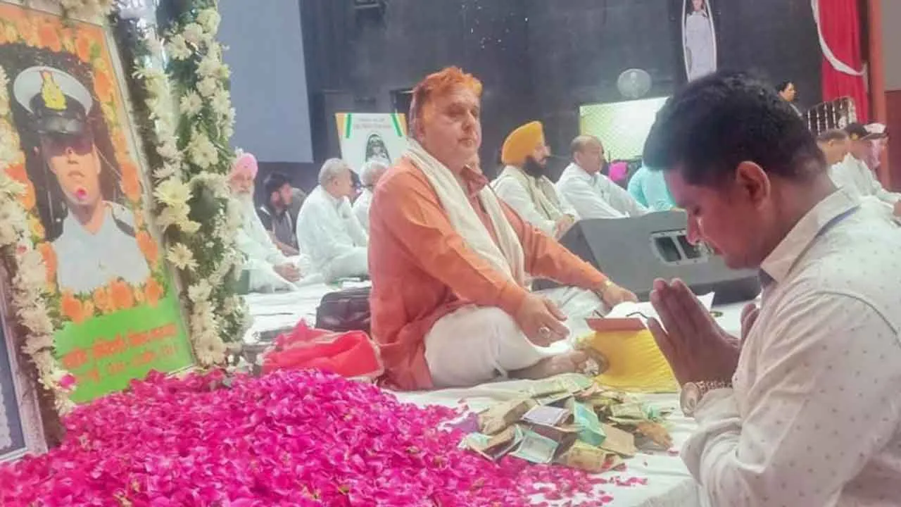 शहीद लेफ्टिनेंट विनय नरवाल बैरागी को अर्पित किए श्रद्धा सुमन