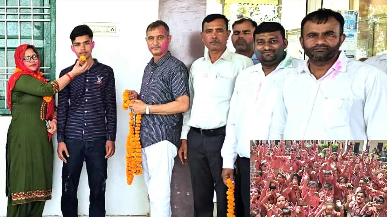 योगेश ने 496 अंंक हासिल किया प्रदेश में दूसरा स्थान