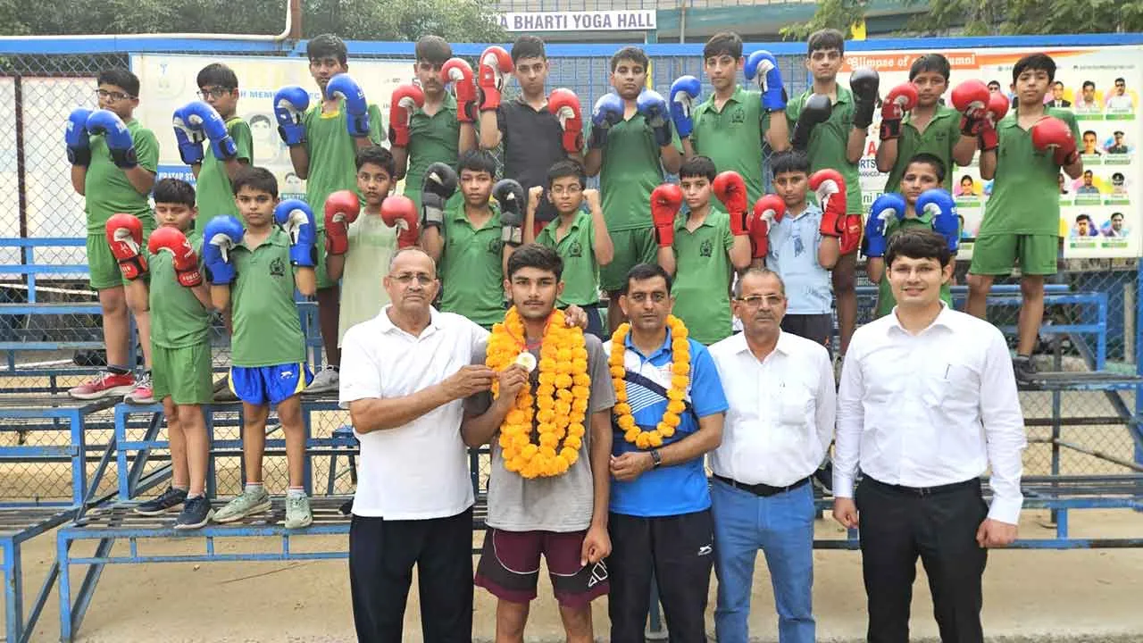 प्रताप स्कूल के आदित्य ने स्टेट वुशु चैंपियनशिप में जीता पदक