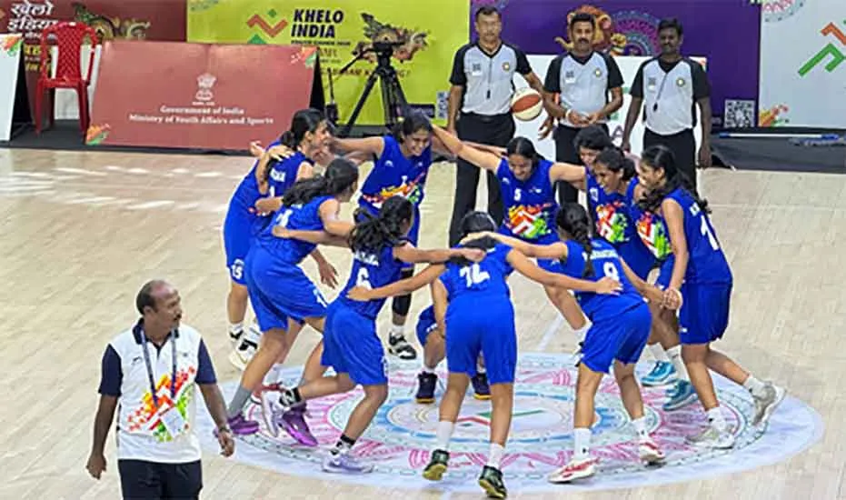 Khelo India Youth Games 2025: बास्केटबॉल में यूपी के लड़कों ने जीता स्वर्ण पदक