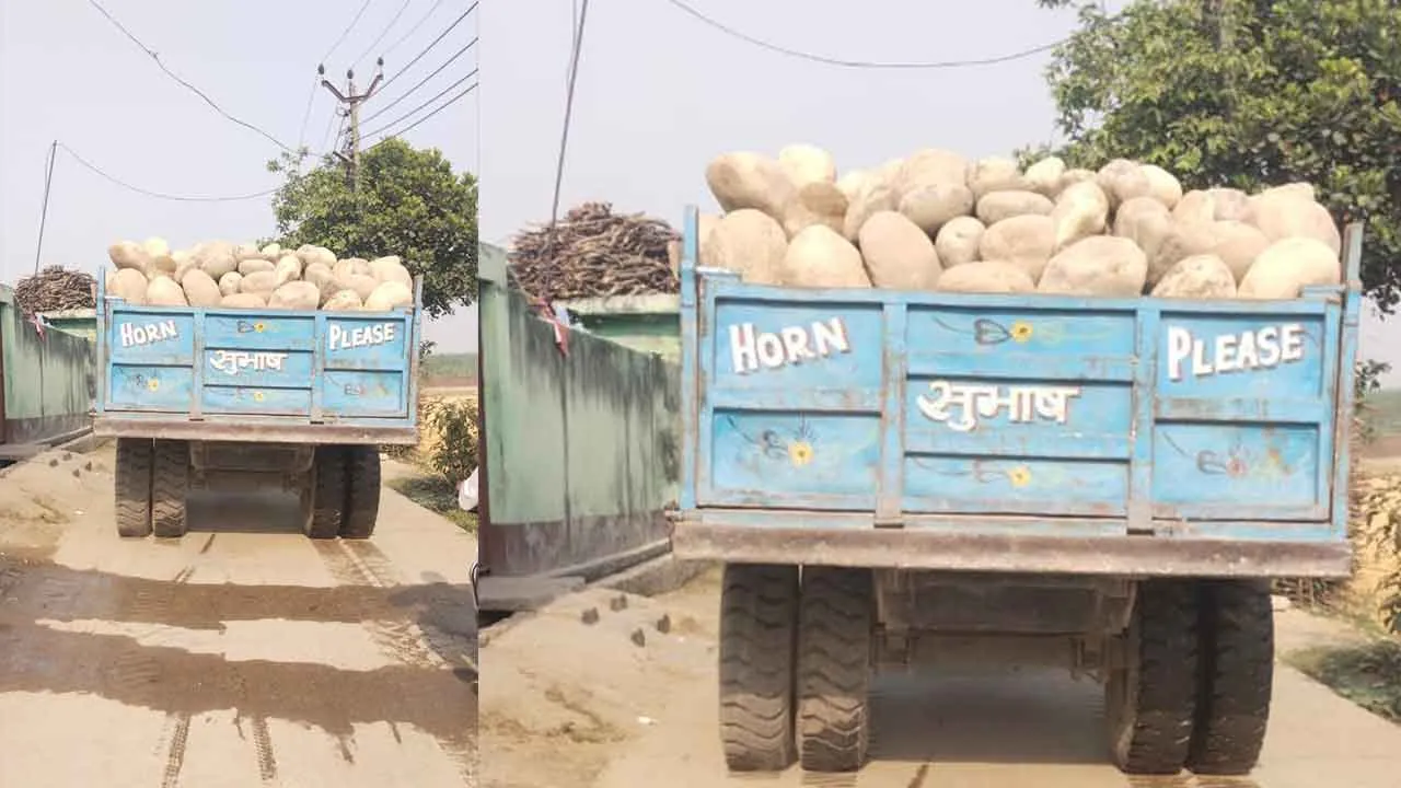 Khizrabad News: ताजेवाला यमुना नदी से पत्थर का अवैध खनन