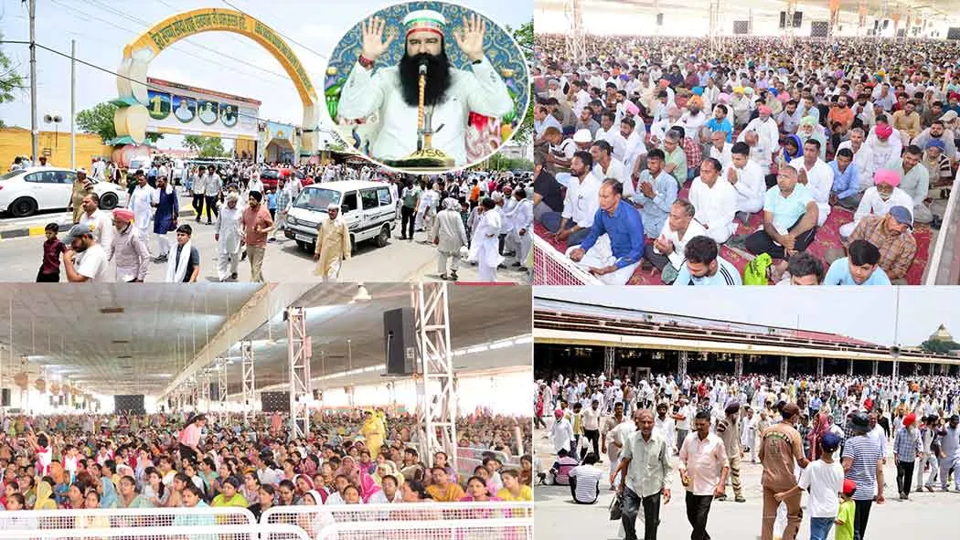 MSG Bhandara: 77वें स्थापना माह भंडारे में बड़ी तादाद में पहुँची साध-संगत