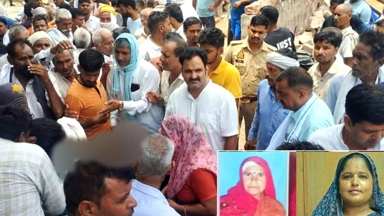 मिट्टी की ढाय गिरने से तीन महिलाओं समेत चार की माैत, मचा कोहराम