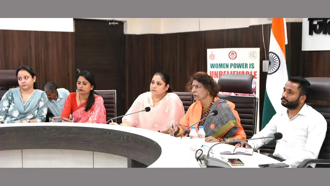 महिला आयोग अध्यक्ष ने 18 मामलों की सुनवाई की, 3 नये केसों को रिकॉर्ड में जोड़ा