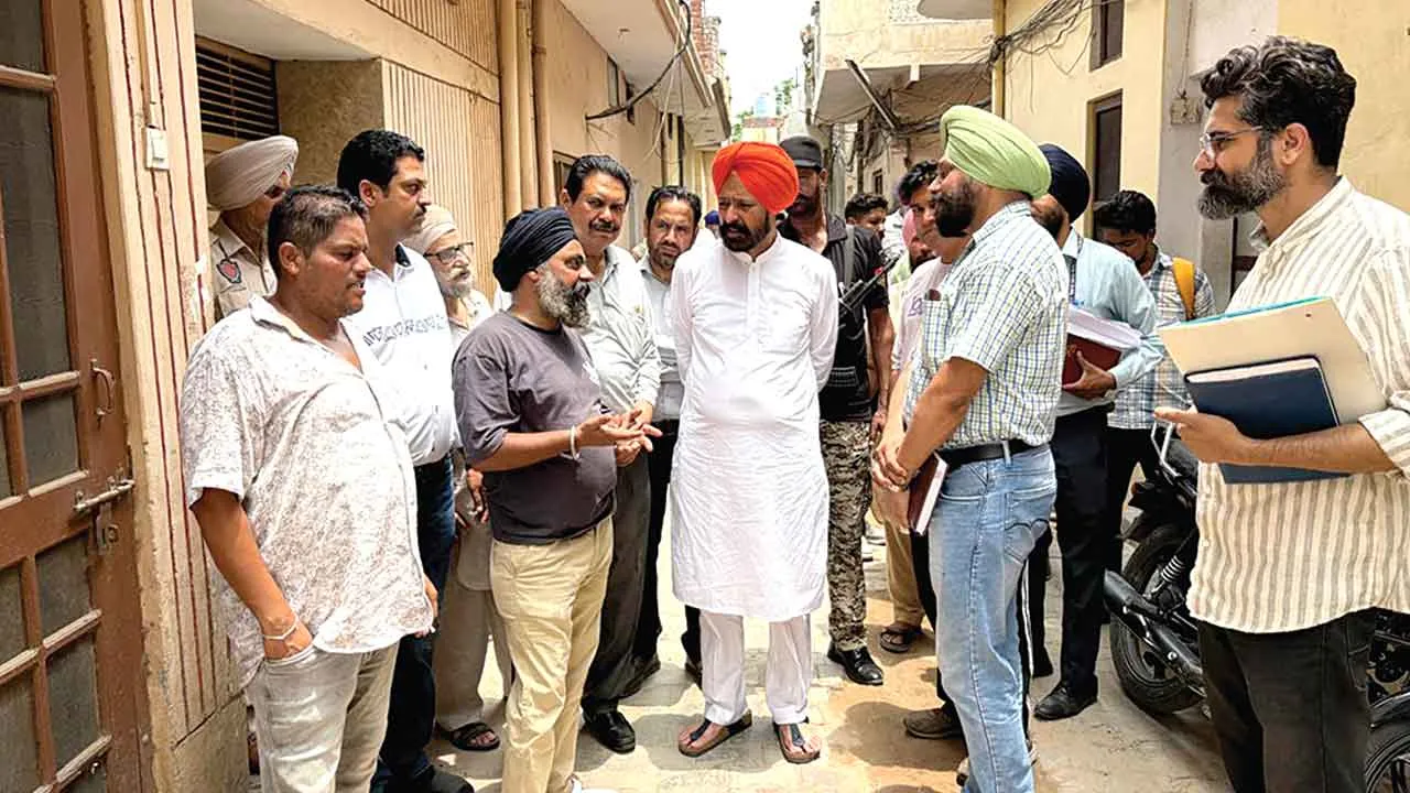 विधायक राय ने सरहन्द का किया दौरा