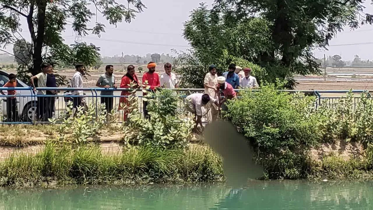 चांदपुरा के पास भाखड़ा नहर से युवक का शव बरामद