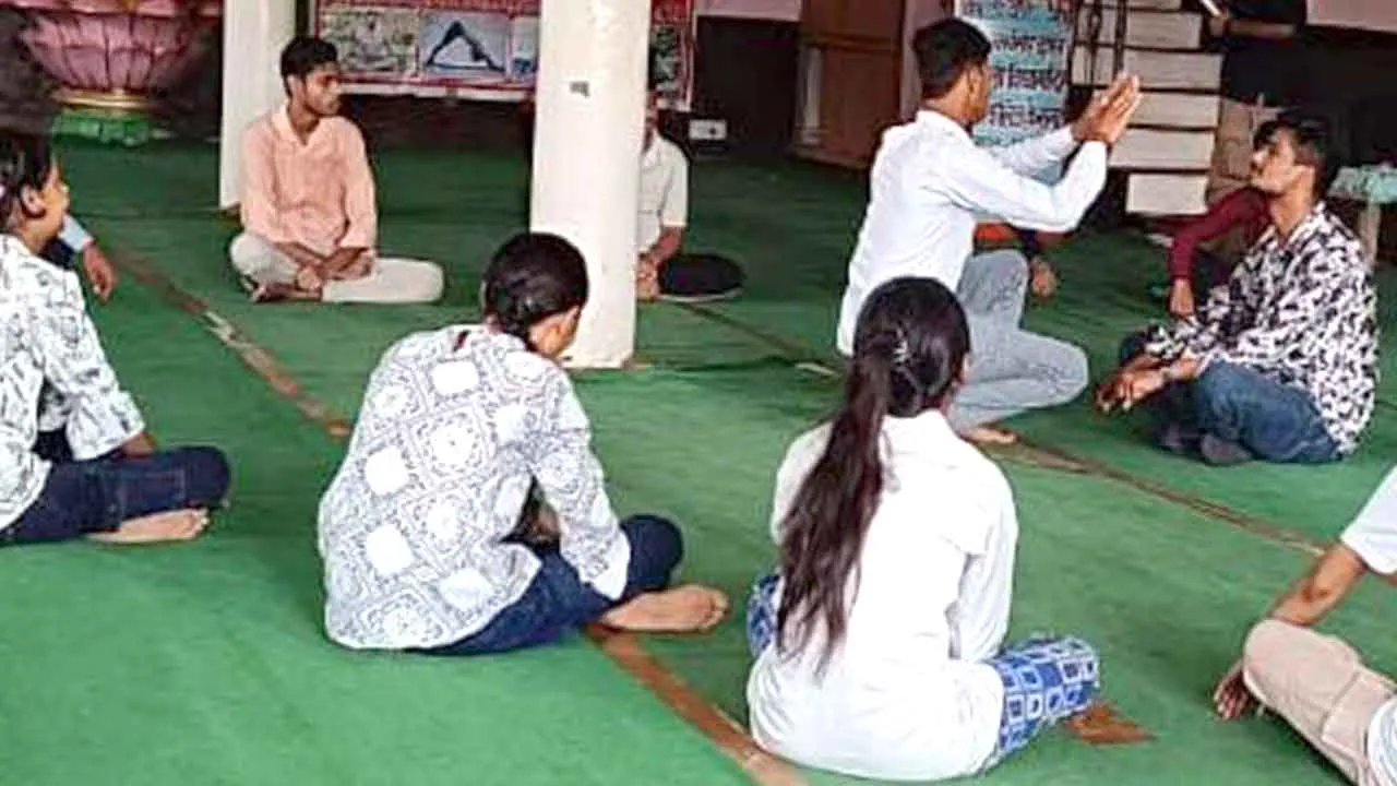 कॉलेज में सात दिवसीय रंग पाठशाला का आयोजन