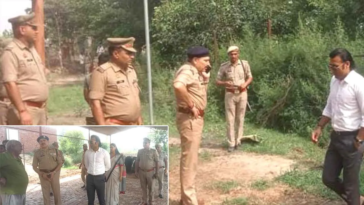 जंधेड़ी गौशाला के निरीक्षण पर पहुंचे डीएम, परखी व्यवस्था