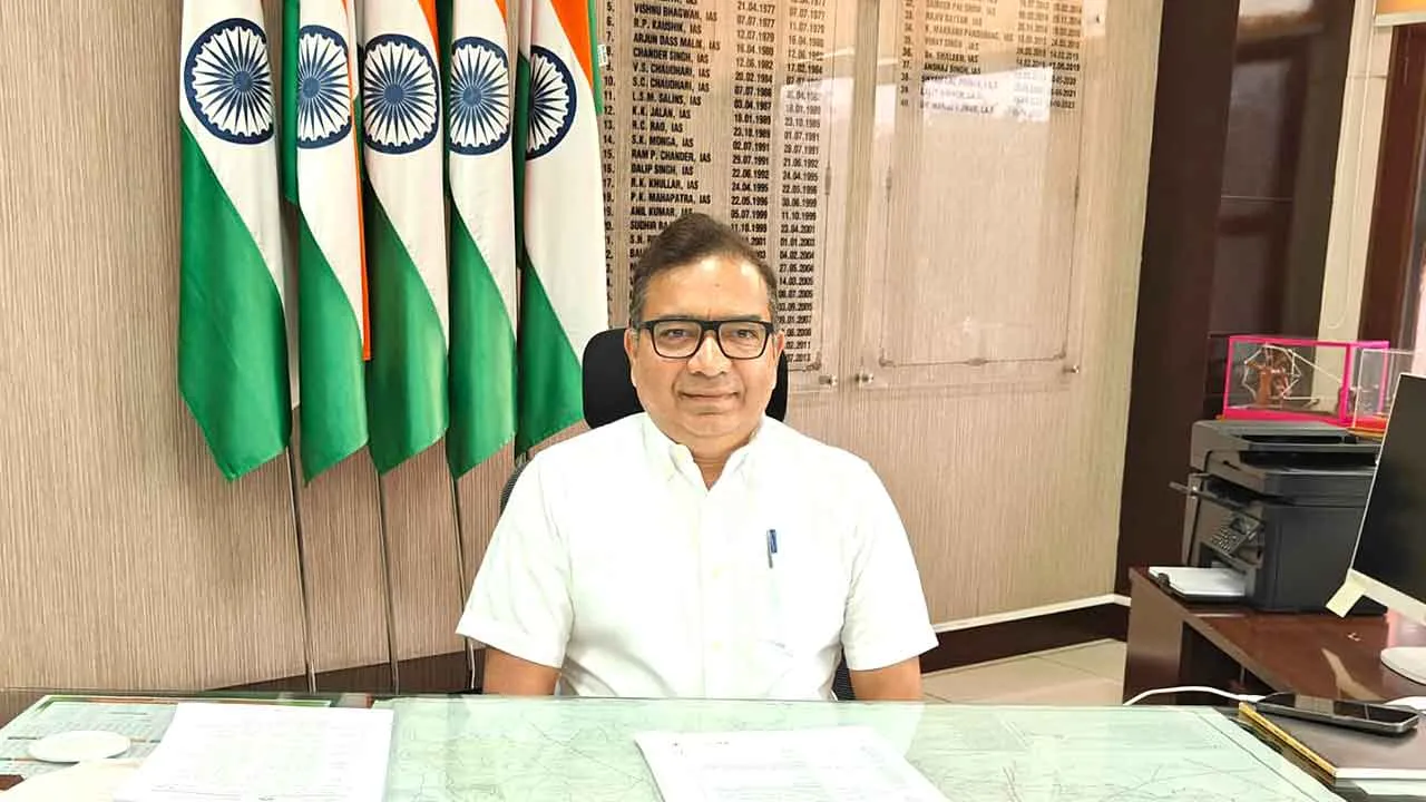 सुशील सारवान ने संभाला सोनीपत के उपायुक्त का कार्यभार