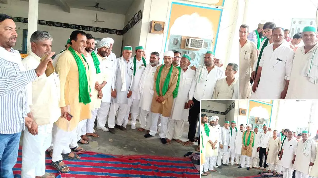 भारतीय किसान यूनियन की मासिक बैठक सम्पन्न, आंदोलन तेज करने की चेतावनी