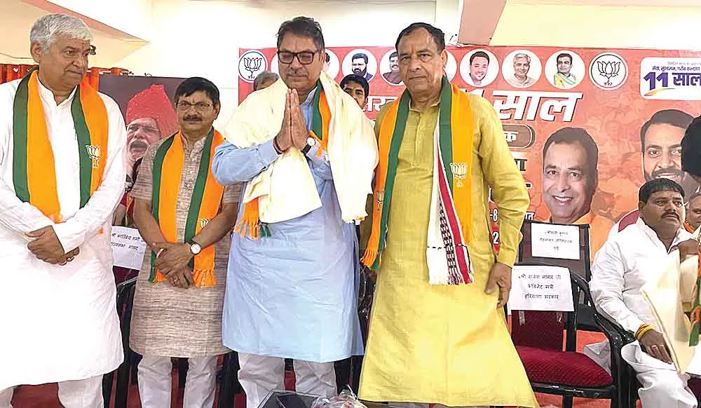 Sonipat: भारत की सैन्य व आर्थिक वृद्धि में मोदी का बड़ा योगदान : डॉ. सतीश पूनिया