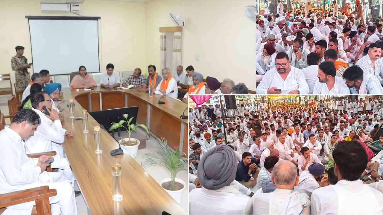 Farmers Protest: धरना जारी रखेंगे किसान तीस को ट्रैक्टर ट्रालियों से घेरेगे कलेक्ट्रेट