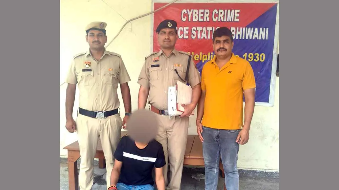 डिजिटल अरेस्ट के नाम पर वृद्ध से 31 लाख रुपए की ठगी के मामले में 8वां आरोपी गिरफ्तार