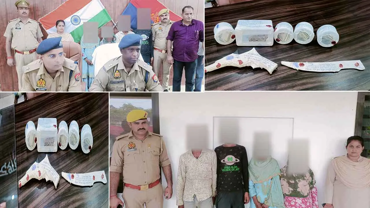 अवैध असलहा सहित चार शातिर चोर गिरफ्तार
