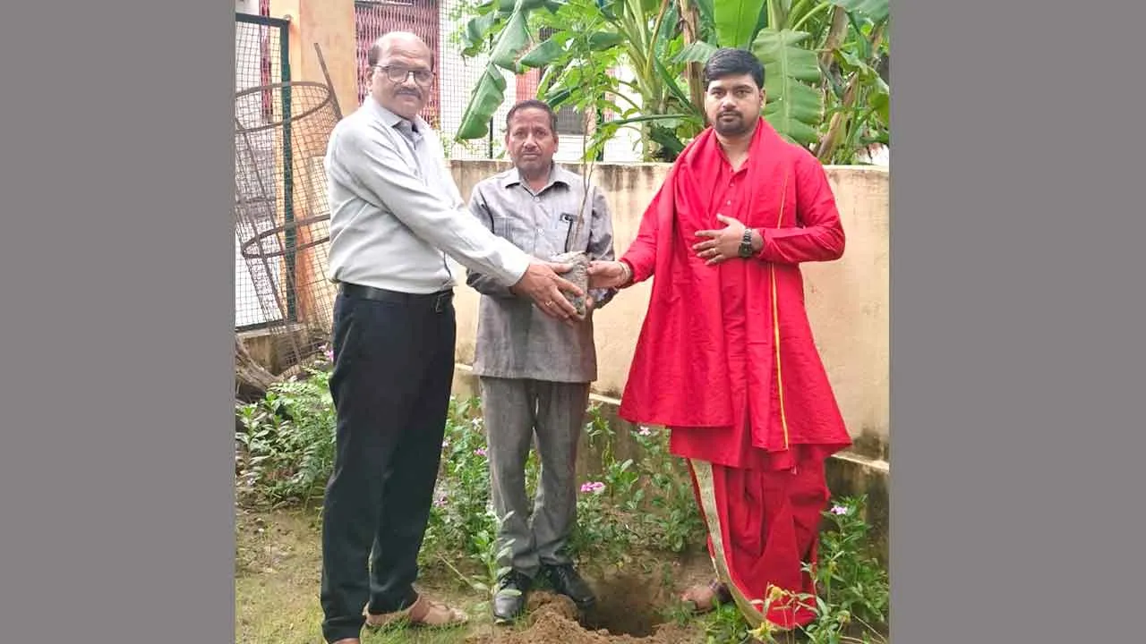 समाजसेवी द्वारा अपने जन्मदिन पर पौधारोपण कर दिया अलग संदेश