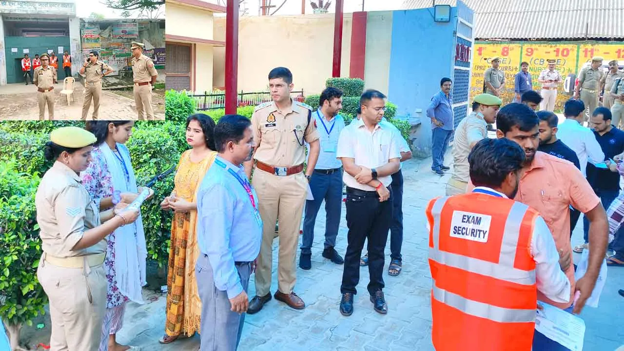 जिले के 27 केंद्रों पर कराई गई आरओ, एआरओ की परीक्षा